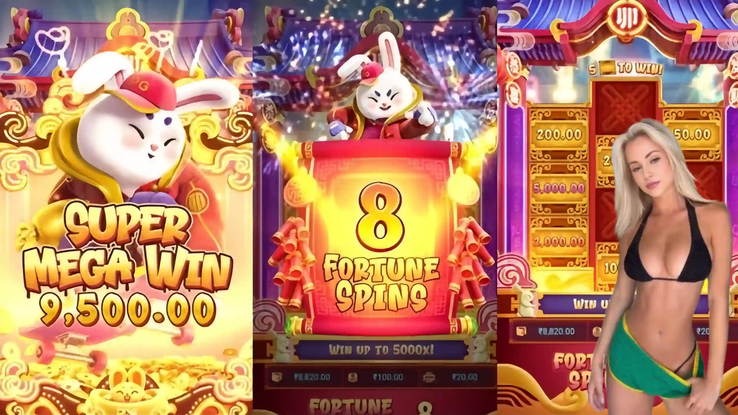 Wild Expansivo Fortune Rabbit godjogo - Coelho Dourado que Expande